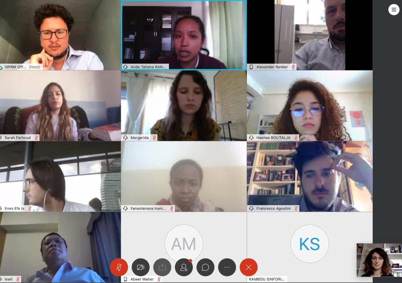 June 20th – 1st ISPRM-WYF Country Ambassadors meeting for Europe, Eastern Mediterranean WYF CAs meeting