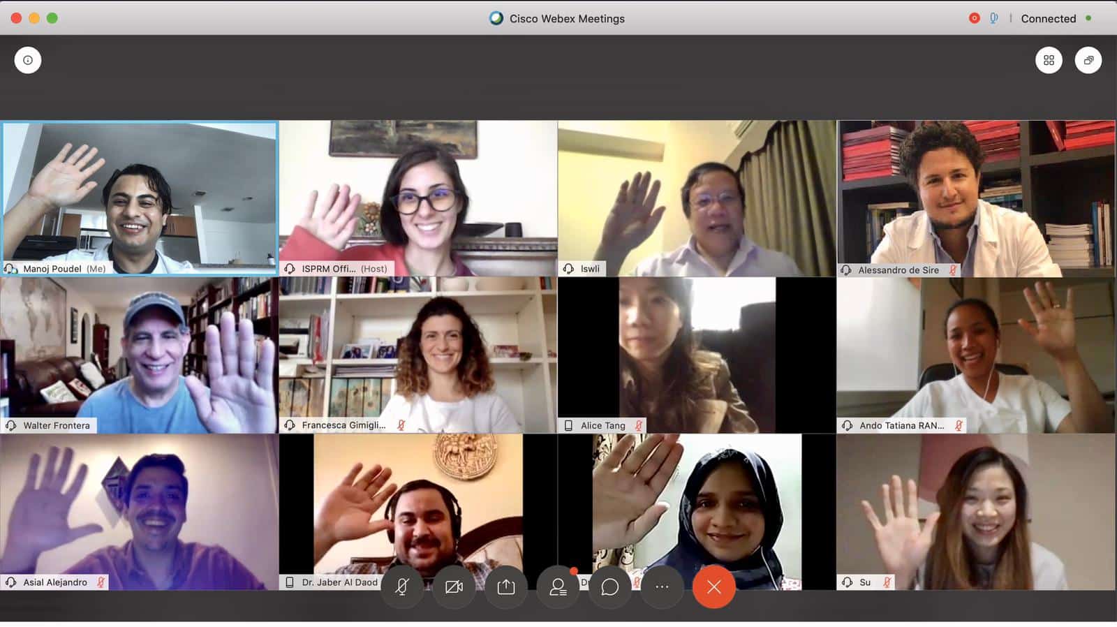 ISPRM WYF Board meeting group pic ISPRM-WYF-Board-meeting